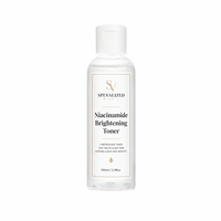 Lotion Essence Éclaircissante et Anti-Taches à la Nicotinamide, Tonique Visage Hydratant, Illuminateur et Réducteur de Taches