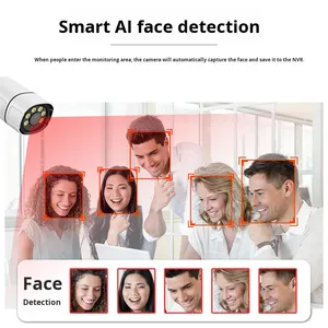 Set di Telecamere <span class=keywords><strong>IP</strong></span> POE H.265 ULTRA 4K a 16 Canali con NVR, Rilevamento AI di Volti e Veicoli, Archiviazione Cloud/HDD - Product Image 4