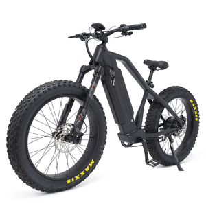 Vélo de montagne électrique rapide Mario 26 pouces à gros pneus 1200w moteur de moyeu arrière 8 vitesses - Product Image 4