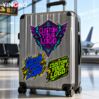 Autocollants personnalisés avec logo graffiti, vinyle imperméable découpé sur mesure, étiquettes de bagages personnalisées, autocollants pour skateboard, décalcomanies autocollantes pour entreprises