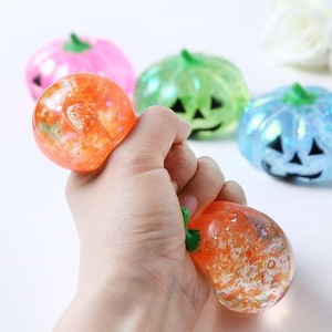WOWEI Juguete Blandito de Calabaza con Purpurina para Aliviar el Estrés, Ideal para Recuerdos de Fiesta al por Mayor - Product Image 3