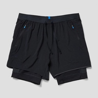 Shorts de course pour hommes, extensibles, à compression, motif camouflage, grande taille, pour athlétisme et maternité
