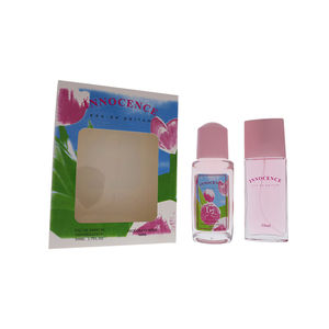 Fresh Fruity Flower Fragrance Lady's Perfumr 2PCS Set Simply Design 60ml Perfume y Roll-on Perfume para mujer - Product Image 2