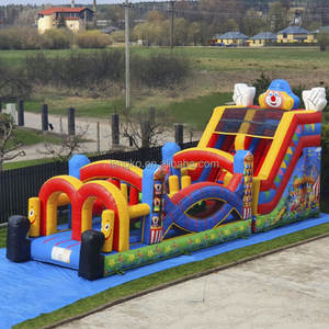 Parcours d'obstacles gonflable pour adultes sur le lac Bateau viking carrera De Obstaculos Piscine gonflable Parcours d'obstacles - Product Image 1