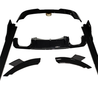 Nouveau kit carrosserie ABS style Black Knight F85 pour X5M avec diffuseur arrière, lèvre avant, jupes latérales et spoiler