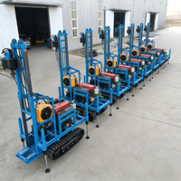 Prix d'usine Foreuse de puits d'eau portable sur roues pour l'irrigation agricole, profondeur 100m 150m 200m, de bonne qualité