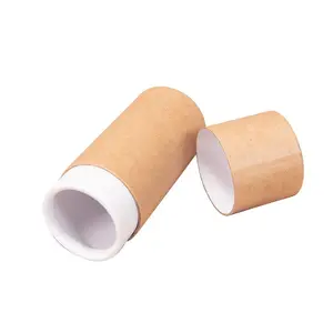 Tubo de papel do cartão da criança do cilindro do cosmético personalizado forte tubo de papel resistente para a garrafa de vidro