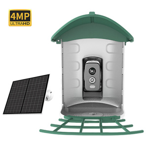 B40 Năng Lượng Mặt Trời Công Suất Thấp Cho Ăn Chim Người Xem 140 ° Ống Kính Góc 4MP HD Pixels Bird Chức Năng Phát Hiện Nhận Biết Nhiều Chim - Product Image 2