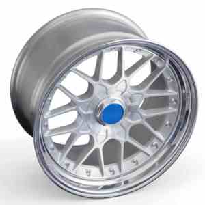 Juego de 2 Ruedas Bku 5x120 de 17, <span class=keywords><strong>18</strong></span> y 19 Pulgadas, <span class=keywords><strong>Llantas</strong></span> de Aleación con Cara Plateada para <span class=keywords><strong>BMW</strong></span> E30 E36 <span class=keywords><strong>E46</strong></span> E90 E91 E92 E93 F30 F80 F82 F87 RS2 - Product Image 3