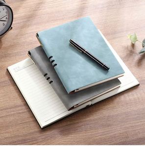 Carnet A5 en PU, couverture souple, nouveau design, carnet d'affaires haut de gamme, logo personnalisé pour les entreprises, cadeaux d'affaires pour les fêtes - Product Image 4