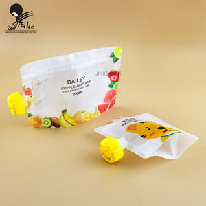 맞춤형 인쇄 유방 우유 보관 플라스틱 마일라 노즐이있는 스파우트 파우치 백 - Product Image 1