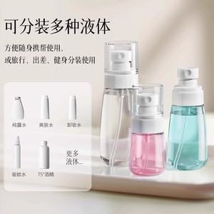 Nano Spray Facial <b>Mist</b> Sprayer 100Ml Refillable Travel Portable Moisturizing <b>Bottle</b> For Skincare And Alcohol - Product Image 1