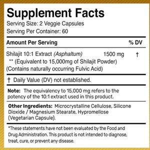 Gomitas de Shilajit OEM, Gomitas de Shilajit Puro del Himalaya para Suplemento Masculino, Gomitas de Shilajit Doradas para Mujeres - Product Image 2