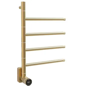 Manufacturing Save Electricity Heated Towel Rack Rails Electric Heating Towel Rack For Hotel Home Bathroom