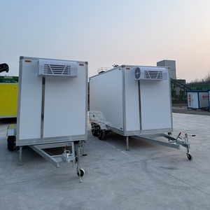 Insulated Freezer <b>Box</b> <b>Trailer</b> Mobile <b>Trailer</b> Cooler Unit Cold Room Outdoor Freezer <b>Trailer</b> - Product Image 3