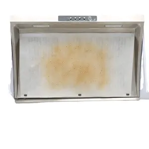 Papel de filtro de aceite de cocina, papel no tejido absorbente, filtros de algodón antiaceite, Extractor de capó, filtro de protección de ventilador, 46cm x 5M