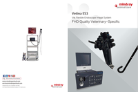 Bronchoscope vétérinaire flexible portable Mindray Vetina ES3 pour le diagnostic des petits animaux chiens et chats
