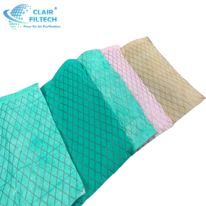 Yeni Yüksek Verimli Fiberglas Ön Hava Filtresi Malzemesi G4/MERV8 1-10 <span class=keywords><strong>Um</strong></span> Gözeneklilik Motor Koruması HVAC Özelleştirilebilir - Product Image 1