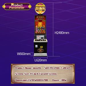 BangJie Wealth Machine de jeu d'arcade de haute qualité, modèle <span class=keywords><strong>Mario</strong></span>, type casino, avec jeux à sous à fort rendement Fruit King, à vendre - Product Image 2