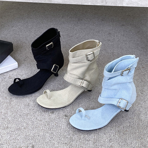 New Fashion Ladies Summer High Heel <b>Sandals</b>, Luxury Style Comfortable Women High Heel Dress <b>Sandals</b> - Product Image 4