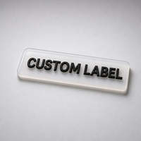 Fabricant en gros de patchs en caoutchouc souple en silicone PVC avec logo en relief 2D 3D personnalisé pour vêtements
