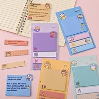 Bloc-notes auto-adhésif personnalisé Kawaii Bloc-notes autocollant mignon pour le bureau ou l'école