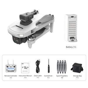 New Model Drone with GPS Return 4K HD Video One-<b>Key</b> Take-Off 3km Range App-Controlled Includes Camera & Batteries - Product Image 4