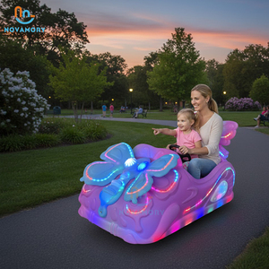 Joy2fun - Coche Eléctrico de Choque para Niños, Juego de Parque de Atracciones, Equipo de Juegos al Aire Libre - Product Image 1