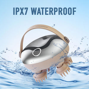 Pemijat kepala & leher ergonomis, alat terapi getar tanpa kabel untuk meredakan stres seluruh tubuh dan revitalisasi kulit kepala - Product Image 4