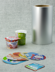 KEMAO Couvercles auto-adhésifs biodégradables en feuille d'<span class=keywords><strong>aluminium</strong></span> thermoscellable de qualité alimentaire pour pots de yaourt et capsules de café - Product Image 1