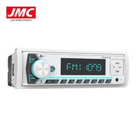 Stereo Marine JMC Single Din Piston BT5.1 12V 4x20W 28 Band EQ USB Fast Charge Waterproof Remote Guangdong