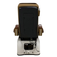 Fauteuil de pédicure en cuir synthétique moderne de luxe pour salon de manucure professionnel, hôtel, salle de sport et salle de bain