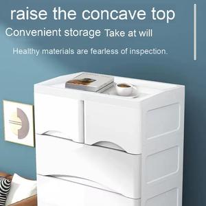 5-Tier nhựa cao Tủ ngăn kéo nhà lưu trữ tủ cho phòng tắm tủ quần áo nhà bếp phòng khách tiêm kỹ thuật XQ-33698 - Product Image 4