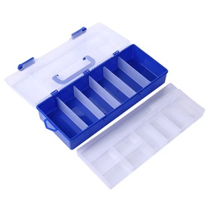 Grande boîte de rangement portable et étanche <span class=keywords><strong>pour</strong></span> <span class=keywords><strong>leurres</strong></span> de pêche, idéale <span class=keywords><strong>pour</strong></span> la pêche en mer et en lac, accessoires multifonctionnels en plastique - Product Image 4