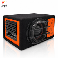 8 pouces DVC SPL voiture sous Woofers 300W RMS son actif boîtier en aluminium basse profonde voiture son actif voiture haut-parleurs Subwoofer
