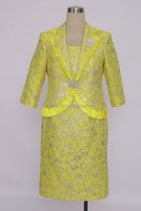 Geenlinm - Vêtements africains - Costumes pour femmes grandes tailles - Vêtements d'église - Robe de cérémonie pour femmes - Product Image 4