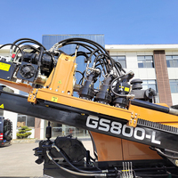 Machine de forage directionnel Goodeng, appareils de forage GS800-LS, appareils de forage HDD de 80 tonnes pour les projets de pipelines souterrains