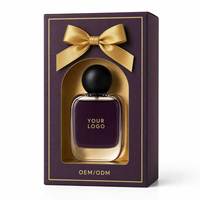 Parfum Rose Musc Personnalisé pour Marques de Cosmétiques, Certifié CPNP, Emballage Boîte Fenêtrée pour Parfum à Marque Privée