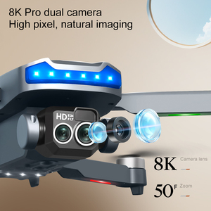 S159 GPS Drone con control de pantalla 5G Profesional 8K HD Fotografía aérea Cámara dual Dron para evitar obstáculos sin escobillas - Product Image 5