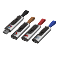 Kustomisasi Massal UM79 Flash Drive USB Logam dengan Tali Kecepatan Tinggi Baru 32GB/64GB USB 3.0 Hadiah Promosi