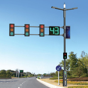 Poste de Iluminación Inteligente <span class=keywords><strong>para</strong></span> Ciudad Inteligente 2026, con Cámara Wifi 5G, Pantalla LED y Cargador <span class=keywords><strong>para</strong></span> Vehículos Eléctricos - Product Image 5