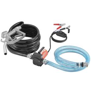 Db Wholesale Diesel Fuel Transfer Pump 12V 5.3 Gpm 1/<b>10</b> Hp Metal Auto Nozzle Self Priming For <b>Oil</b> Stations - Product Image 1