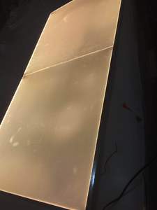 Nhà máy tùy chỉnh lumisheet cạnh-lit độ sáng cao chất lượng <span class=keywords><strong>LED</strong></span> backlighting Bảng điều khiển ánh sáng cho màn hình đứng/Showcase/onyx đá 80 - Product Image 5