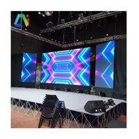 Pantalla LED de Video para Interiores y Exteriores, Fácil de Instalar, Píxeles P2.6, 500*500 mm, Tamaños Personalizados, Fondo para Programas de TV en Pakistán, Alquiler
