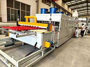 Ligne de production automatique de tuiles de toit en PVC ASA espagnoles - Product Image 1