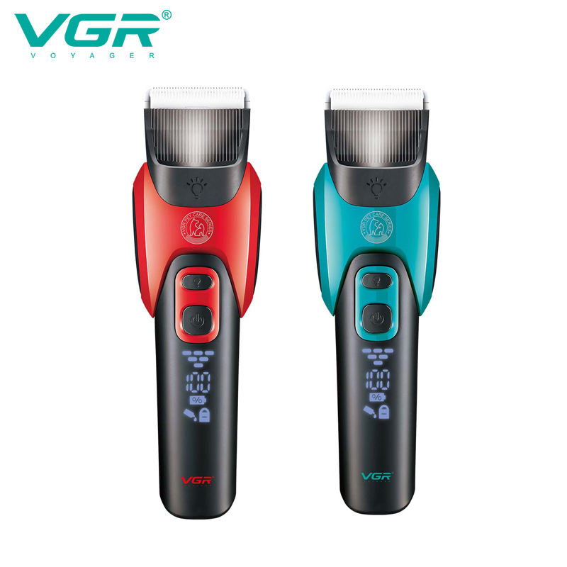 VGR V-208 Low Noise Powerful Rechargeable Professional Electric Trimmer Dog  Cat Pet Hair Clipper