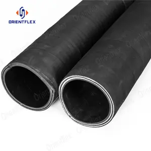2" 7 Inch 250Mm Flexible Pressure Rubber Hose 3 Inch 1 Inch Water Suction And Drainage Discharge Hose