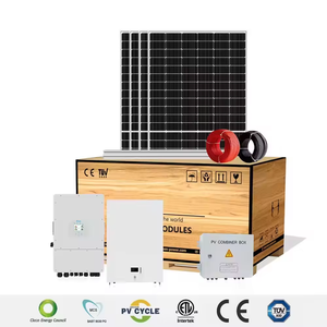 Énergie verte panneaux solaires personnalisés avec batterie et onduleur générateur d'énergie solaire système solaire - Product Image 2
