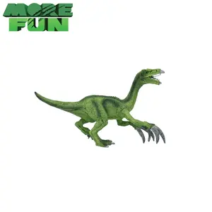 MoreFun ألعاب حيوانات ، صغيرة الأخضر Therizinosaurus ، واقعية دينو عمل أرقام ، البلاستيك التفاصيل ديناصور نموذج
