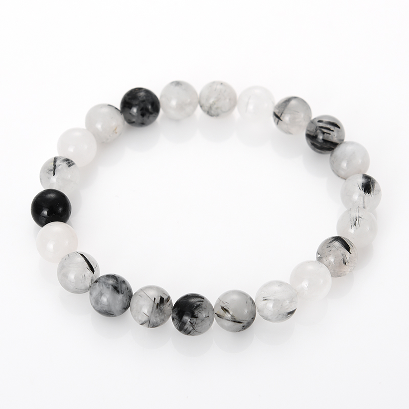 Quartz rutile noir